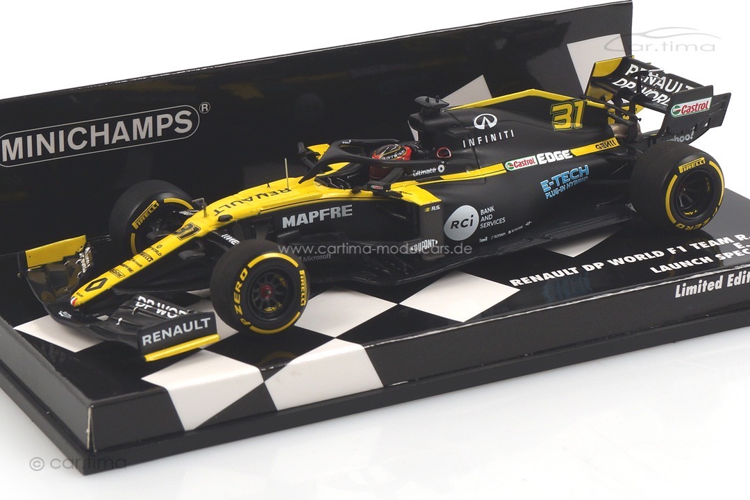 Renault R.S.20 F1 Launch Spec 2020 Esteban Ocon Minichamps 1:43 417200031