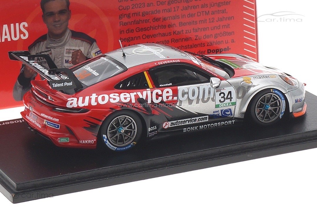 Porsche 911 (992) GT3 Cup Carrera Cup 2023 Theo Oeverhaus Spark 1:43 MAB051