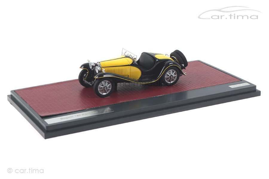 Bugatti T55 Roadster gelb/schwarz Matrix 1:43 MX40205-071