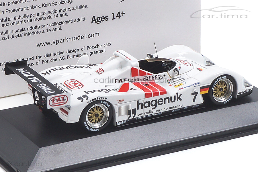 Porsche WSC 24h Le Mans 1997 PMG Jahresmodell 2014 Spark 1:43 MAP02007015