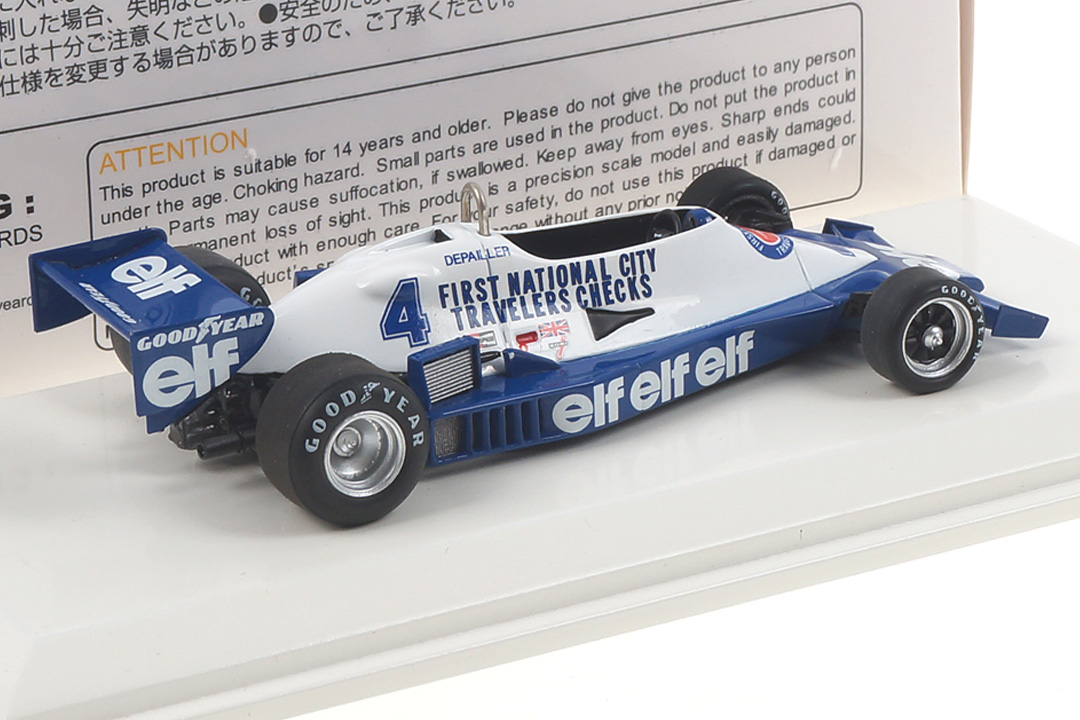 Tyrrell 008 Presentation 1978 Patrick Depailler Reve Collection 1:43 R70111