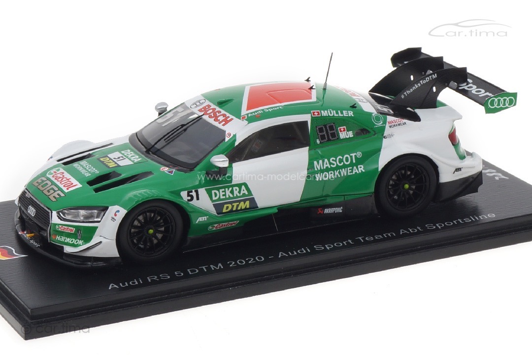 Audi RS5 DTM 2020 Nico Müller Spark 1:43 SG654