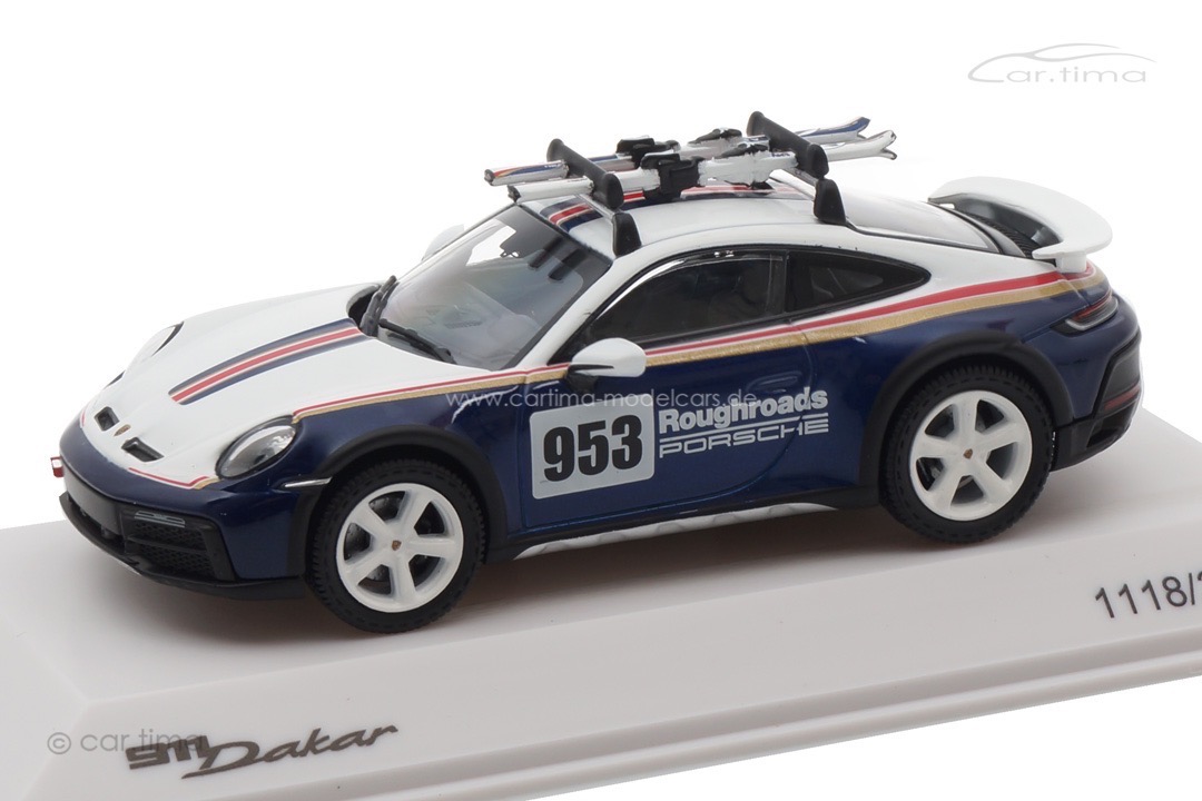 Porsche 911 (992) Dakar Roughroads Design + Ski Spark 1:43 WAP0200040RSKI