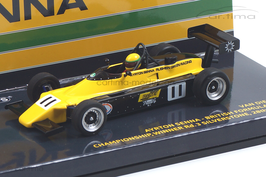 Van Diemen RF82 Winner British Formula Ford 2000 1982 Ayrton Senna Minichamps 1:43 547824311