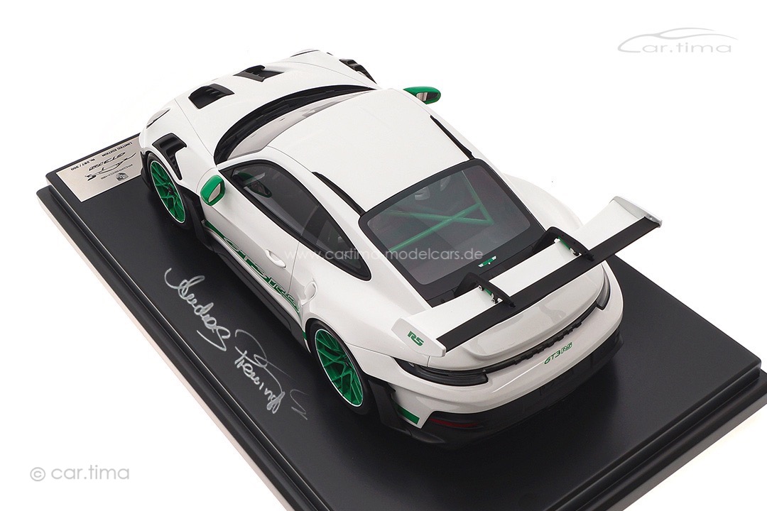 Porsche 911 (992) GT3 RS Originalsignatur Andreas Preuninger Spark 1:12 WAP0231550P002-SIG