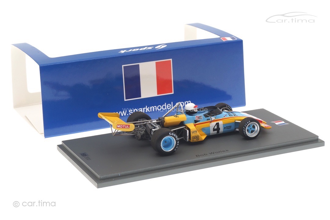 Brabham BT38 3e GP d'Albi F2 1972 Bob Wollek Spark 1:43 SF243