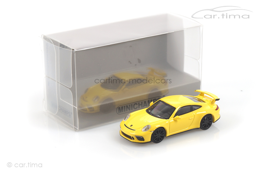 Porsche 911 (991 II) GT3 Racinggelb Minichamps 1:87 870067321