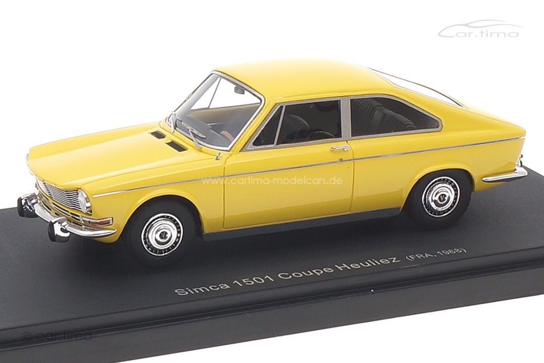 Simca 1501 Coupé Heuliez 1968 gelb Avenue43 1:43 60080