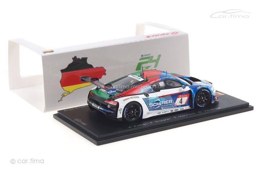 Audi R8 LMS Winner 24h Nürburgring 2019 Kaffer/Stippler/Vanthoor/Vervisch Spark 1:43 SG520