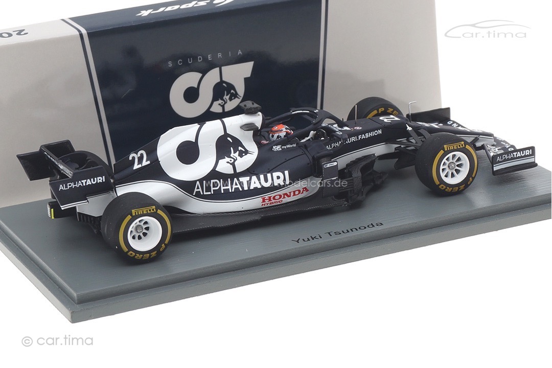 AlphaTauri AT02 GP 2021 Yuki Tsunoada Spark 1:43 S7669