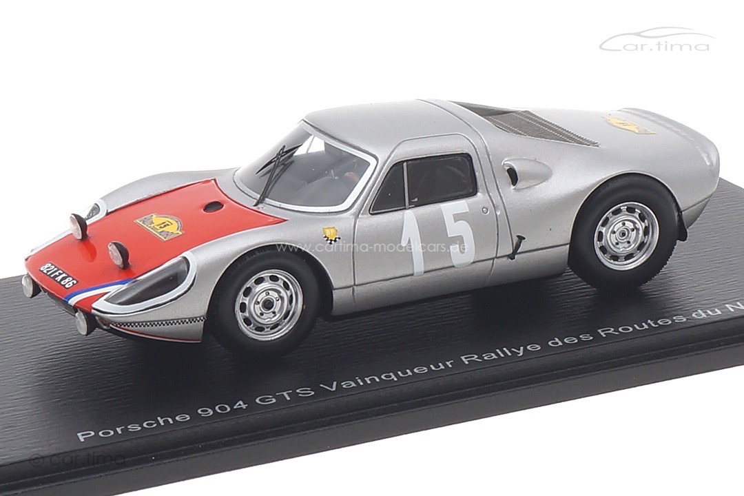 Porsche 904 GTS Winner Rallye des Routes du Nord 1966 Buchet/Ferrand Spark 1:43 SF168