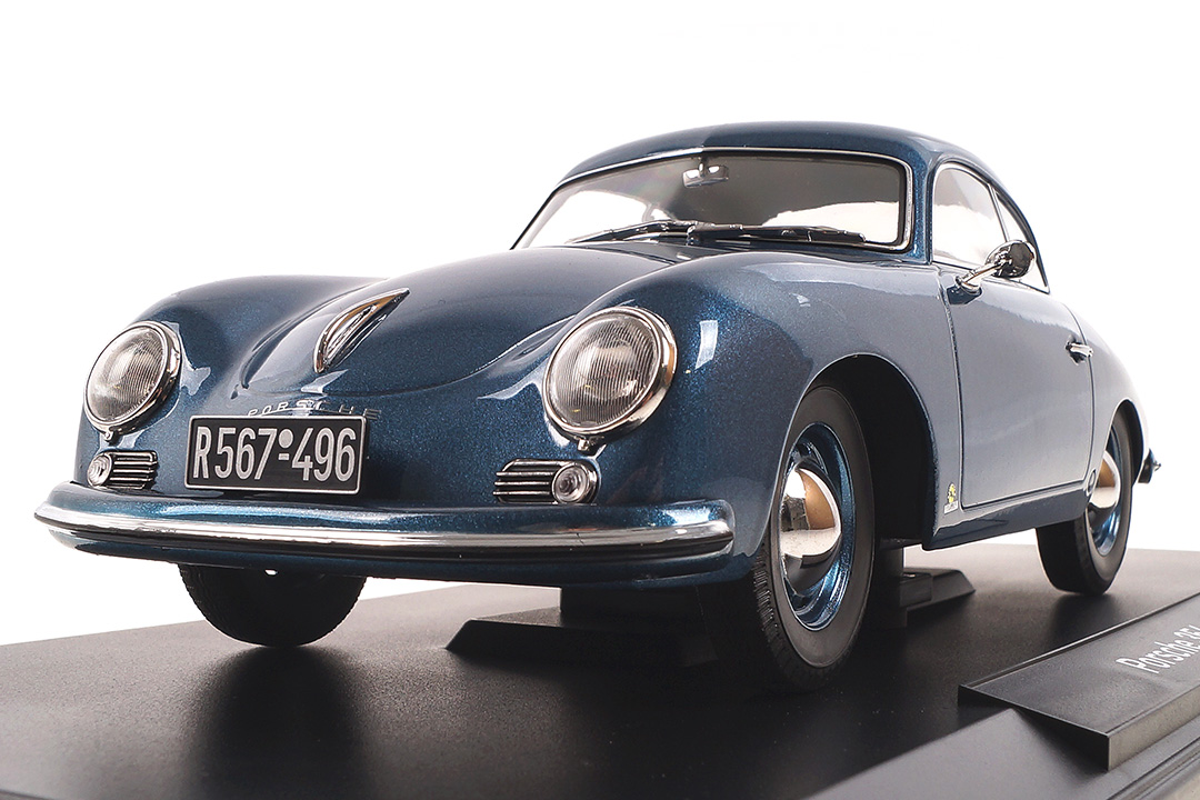 Porsche 356 Coupe 1952 blau Norev 1:18 187450