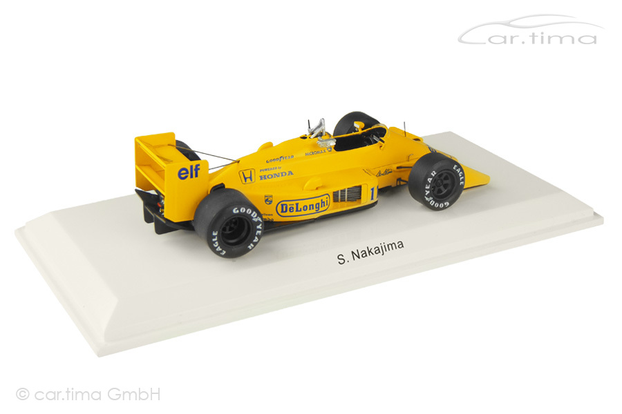 Lotus 99T GP Japan 1987 Satoru Nakajima Rêve Collection 1:43 R70184