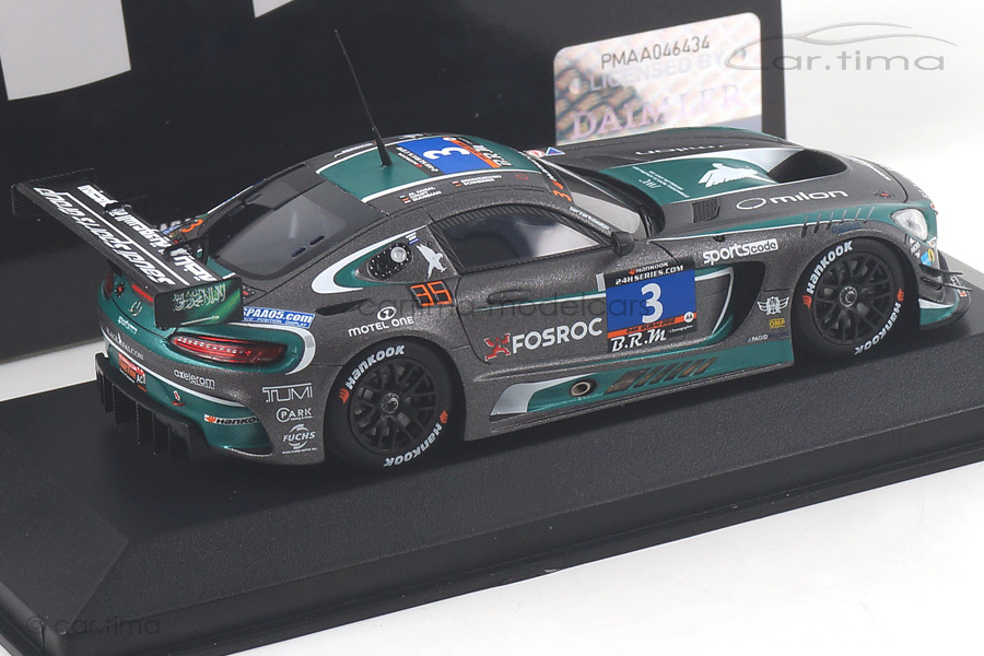 Mercedes-Benz AMG GT3 24h Dubai 2016 Buurmann/Haupt/Al-Faisal Minichamps 1:43 437163003