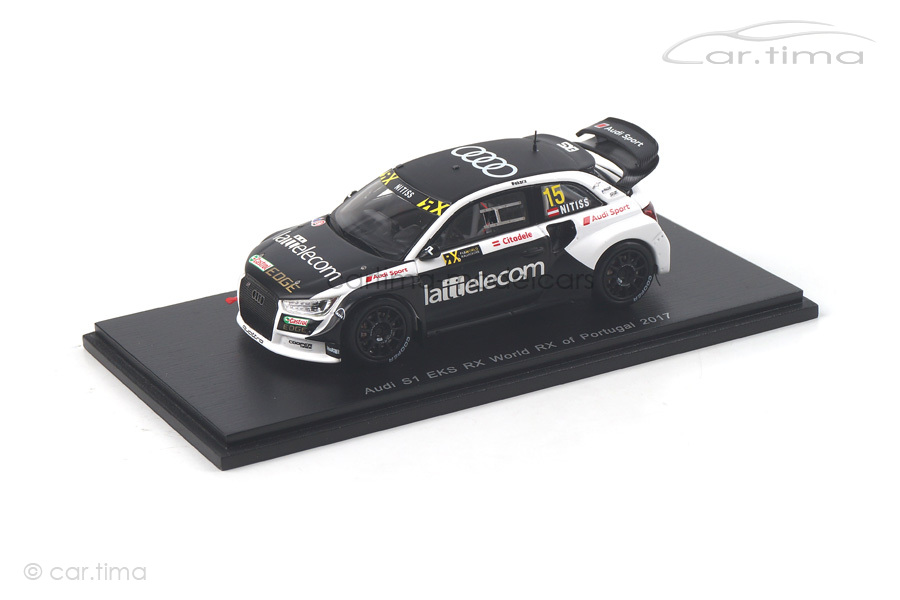 Audi S1 EKS RX Quattro WRX Portugal 2017 Reinis Nitišs Spark 1:43 S5863