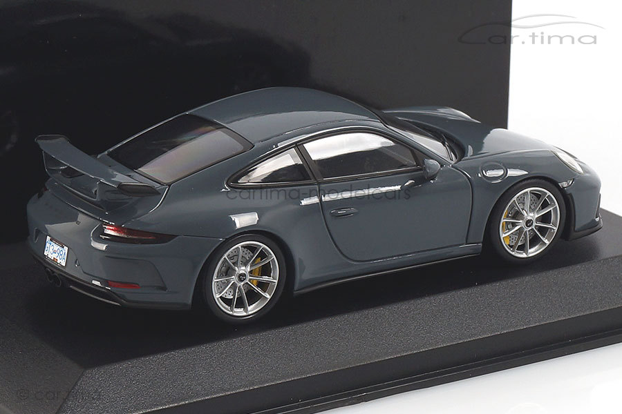 Porsche 911 (991 II) GT3 Graphitblau met. Minichamps 1:43 413066043