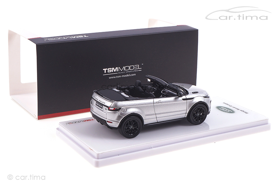 Range Rover Evoque Convertible Indus silver TSM 1:43 TSM430156