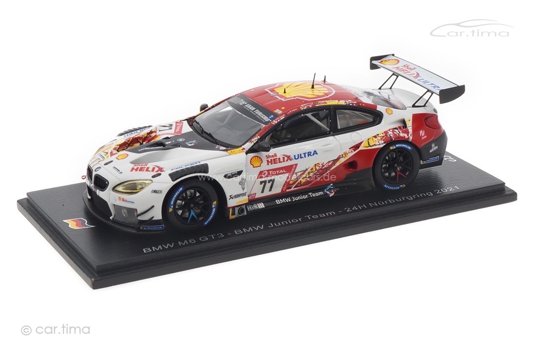 BMW M6 GT3 24h Nürburgring 2021 Farfus/Harper/Hesse/Verhagen Spark 1:43 SG783