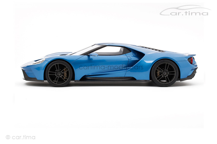 Ford GT North American Auto Show 2015 Liquid blue TopSpeed 1:18 TS0004