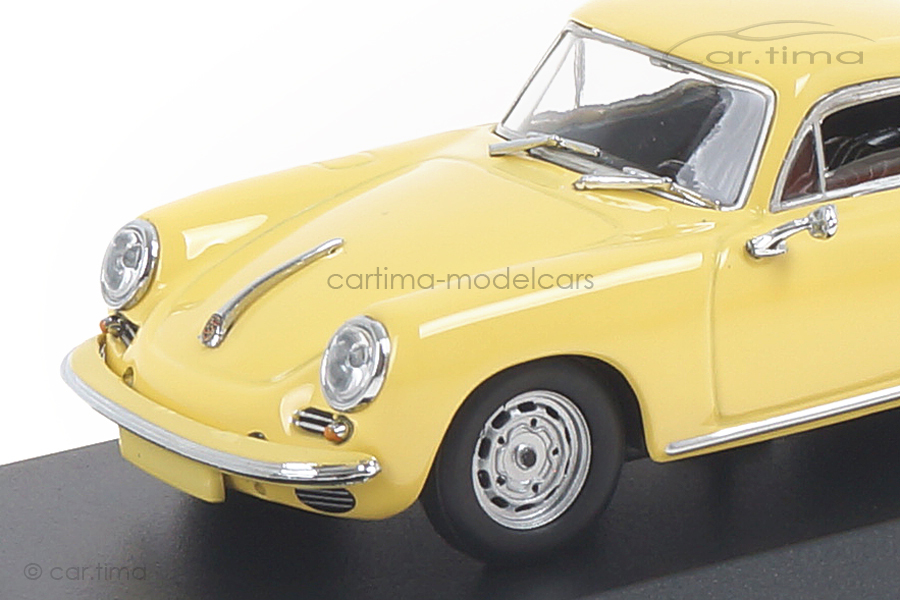 Porsche 356 C Carrera 2 1963 gelb Maxichamps 1:43 940062361