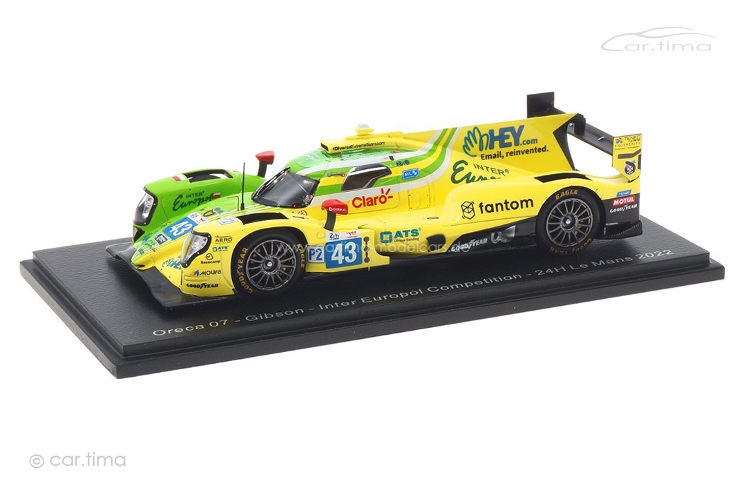 Oreca 07-Gibson 24h Le Mans 2022 Heinemeier-Hansson/Scherer/Fittipaldi Spark 1:43 S8636