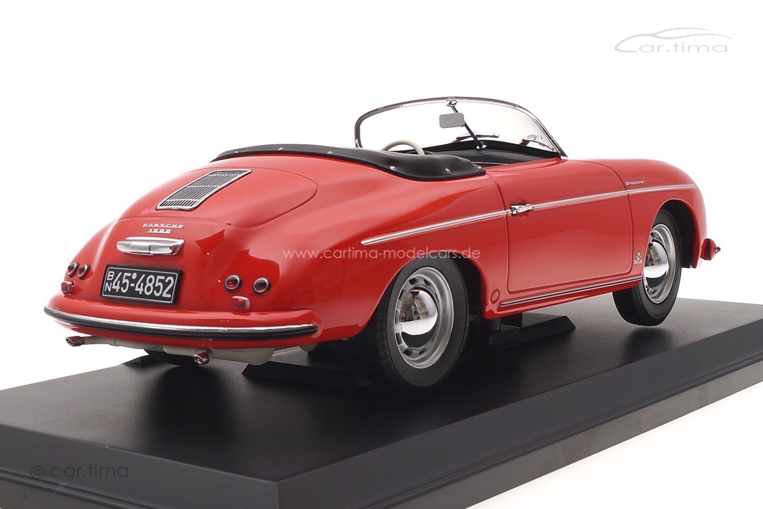 Porsche 356 Speedster 1954 rot Norev 1:18 187461