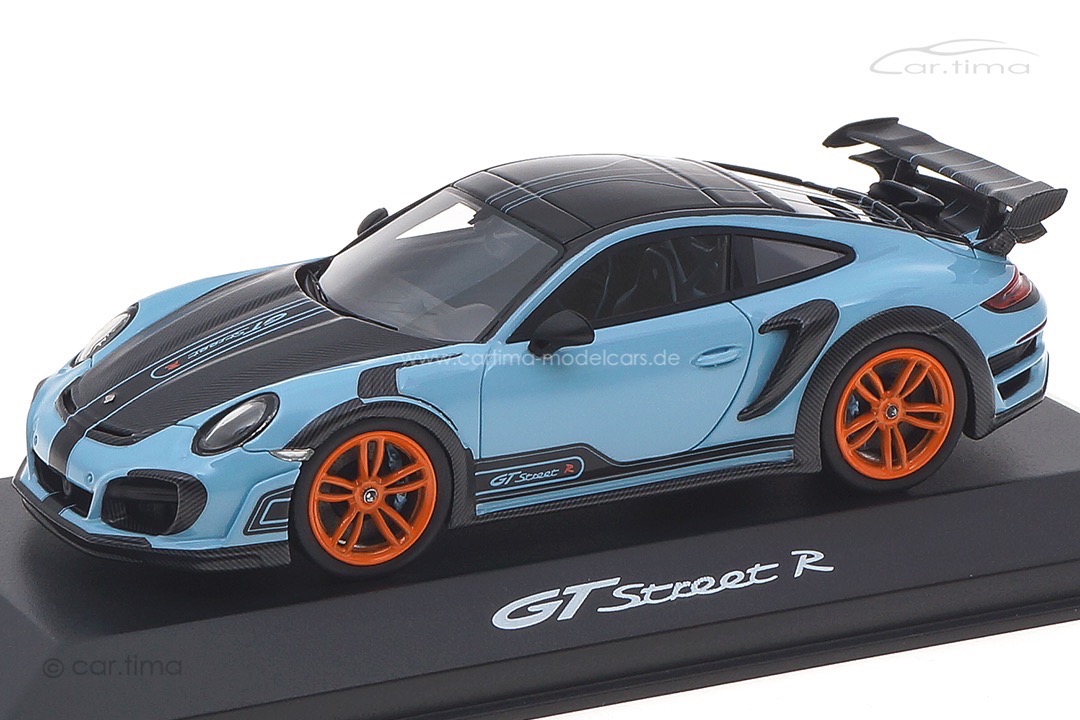 TECHART GTstreet R Gulfblau/Rad Gulforange TECHART Collection 1:43 091.992.143.008GO