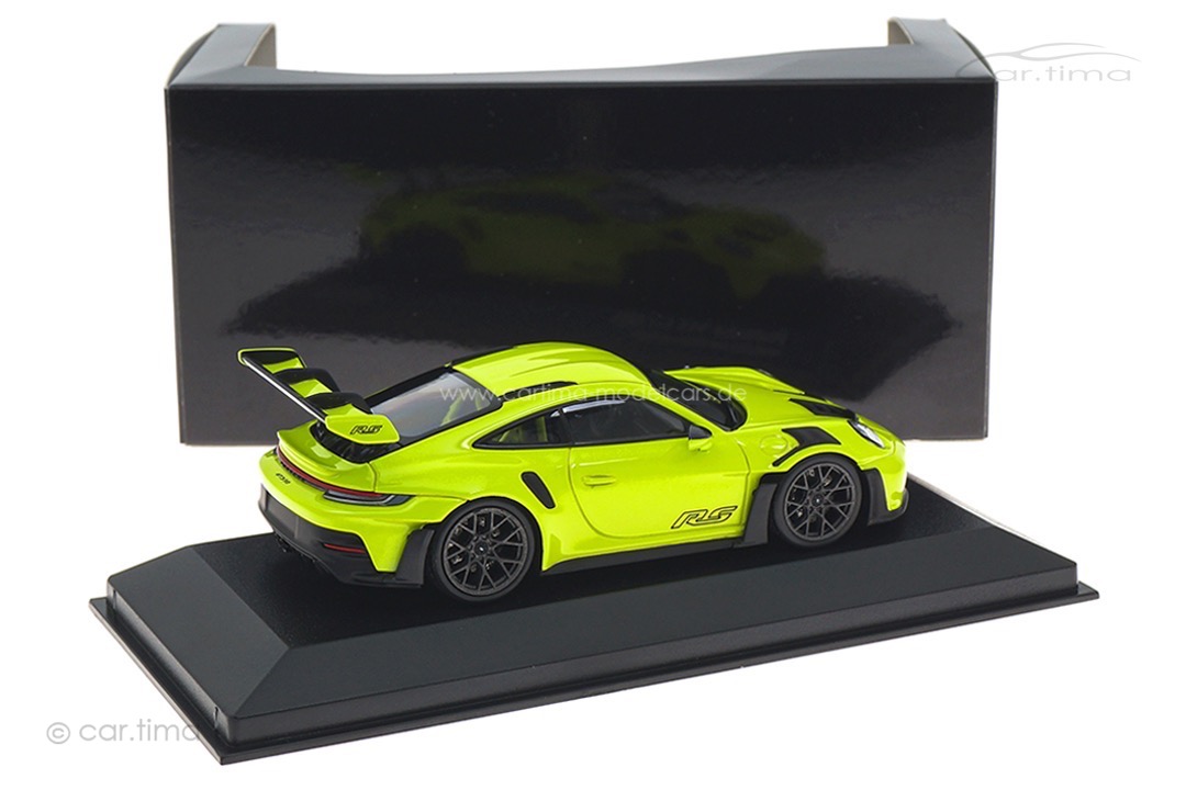 Porsche 911 (992) GT3 RS Acidgrün/Rad schwarz Minichamps 1:43 410062111