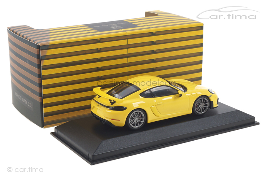 Cayman GT4 Racinggelb Spectrum Edition Minichamps 1:43 WAP0200870L002