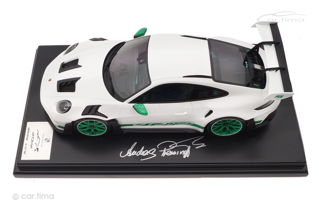 Porsche 911 (992) GT3 RS Originalsignatur Andreas Preuninger Spark 1:12 WAP0231550P002-SIG