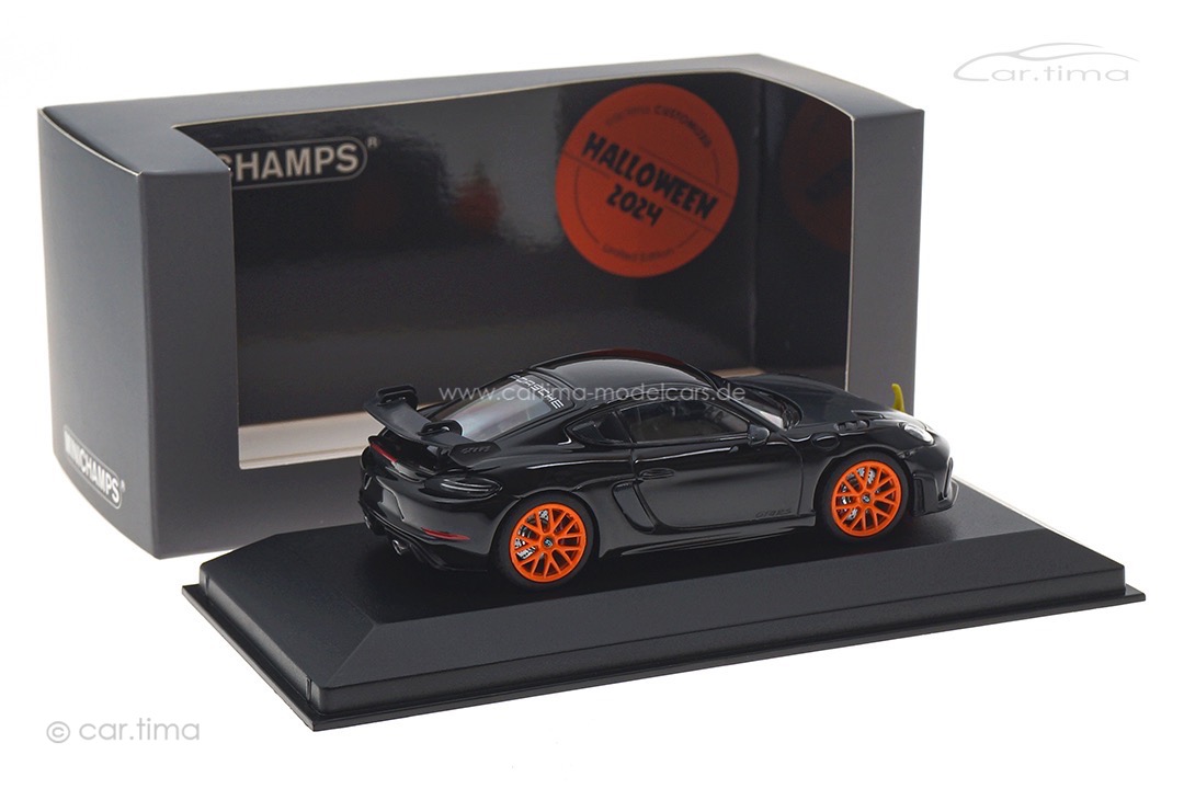 Porsche 718 Cayman GT4 RS Halloween Edition 2024 Minichamps car.tima CUSTOMIZED 1:43