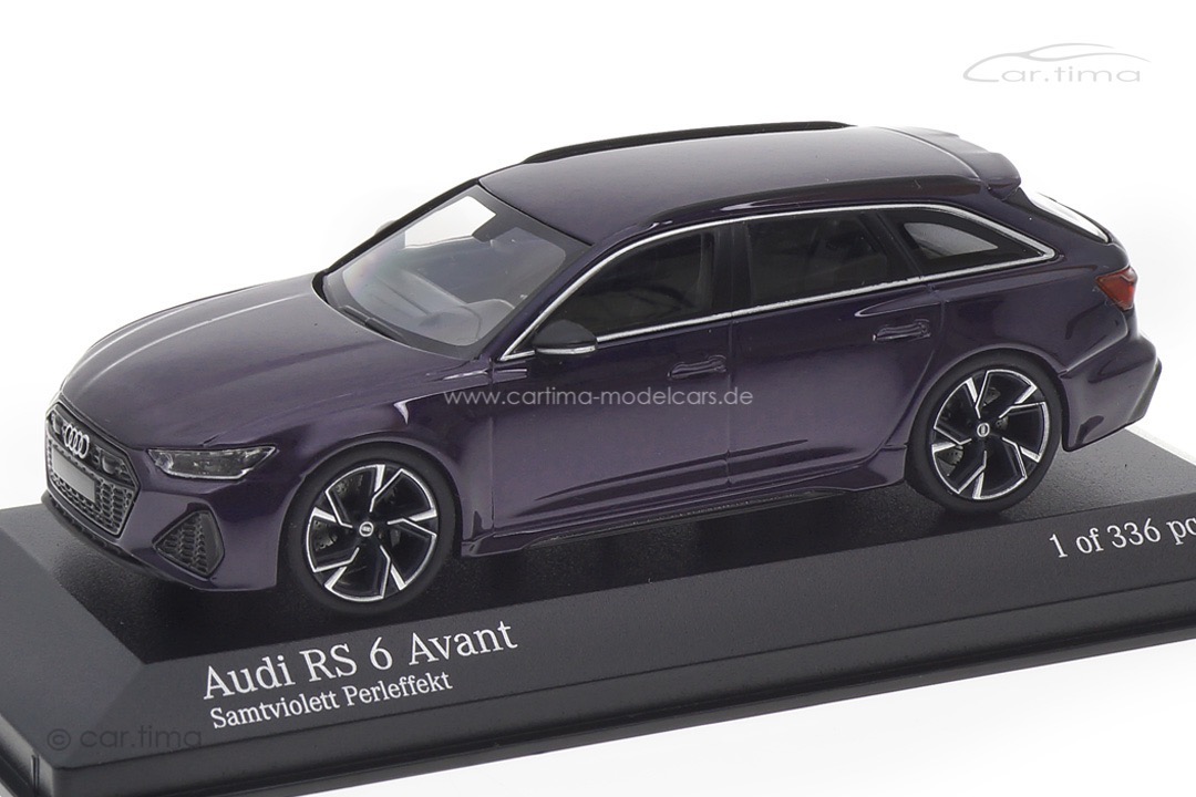 Audi RS6 Avant Violet met. Minichamps 1:43 410018016