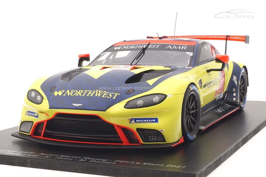 Aston Martin Vantage AMR 24h Le Mans 2021 Dalla Lana/Thiim/Gomes Spark 1:18 18S706