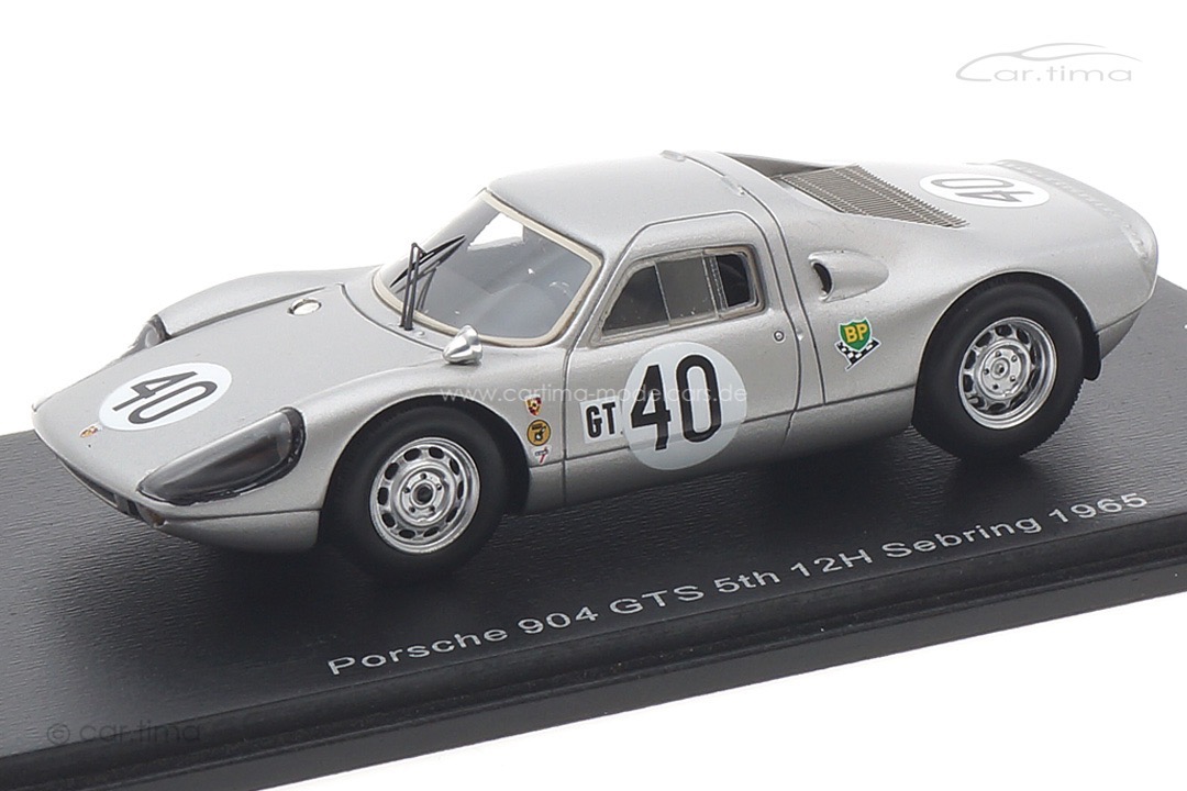 Porsche 904 GTS 12h Sebring 1965 Underwood/Klass Spark 1:43 US263