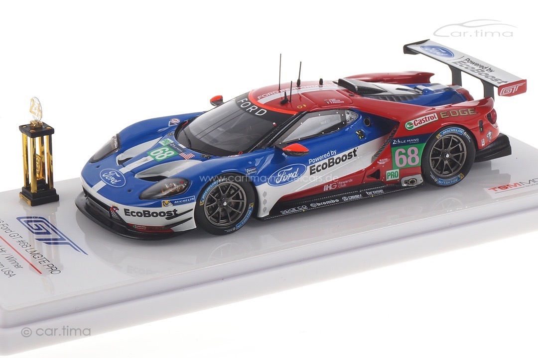 Ford GT Winner LMGTE Pro 24h Le Mans 2016 Special Edition TSM 1:43 TSM430108S