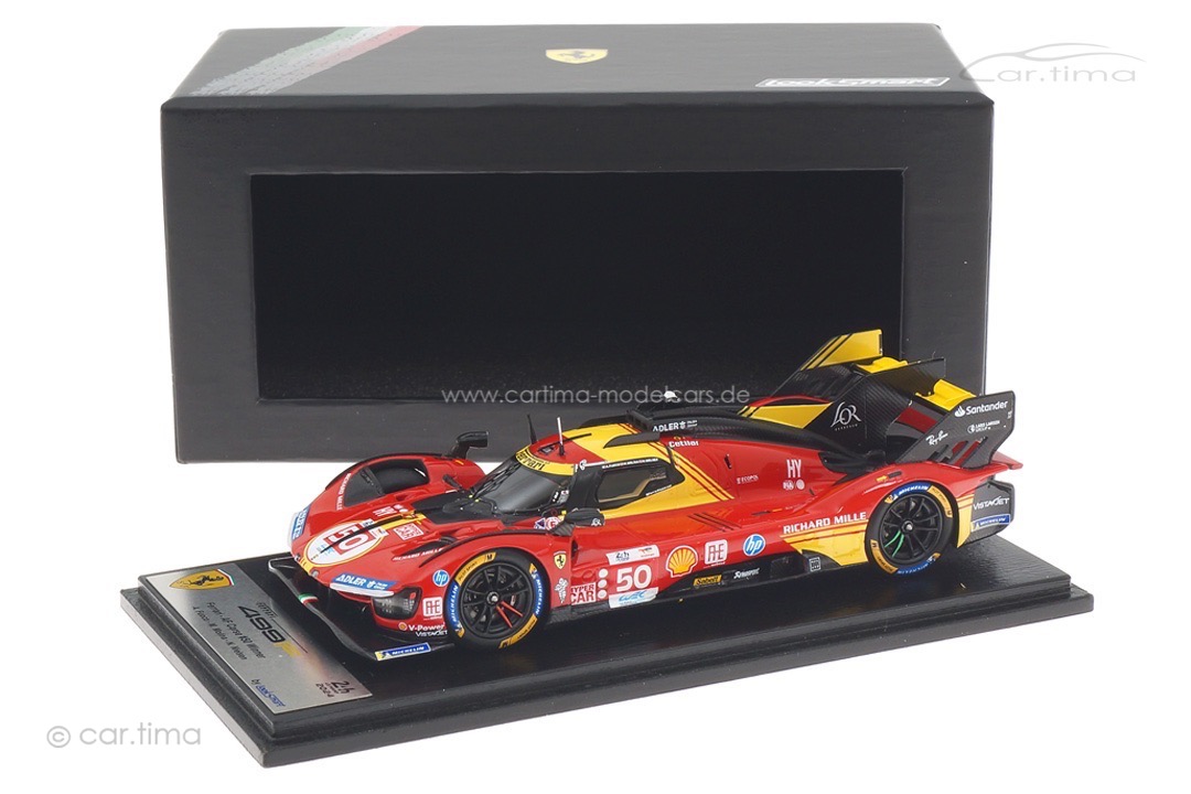 Ferrari 499P Winner 24h Le Mans 2024 Fuoco/Molina/Nielsen Looksmart 1:43 LSLM182