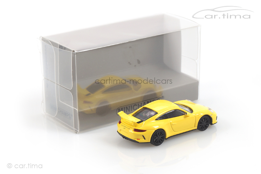 Porsche 911 (991 II) GT3 Racinggelb Minichamps 1:87 870067321