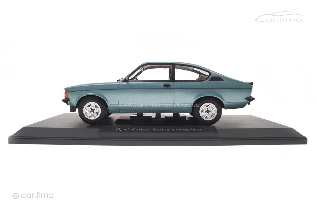 Opel Kadett C Rallye Winterfest 1978 Kristalltürkis Norev 1:18 183654