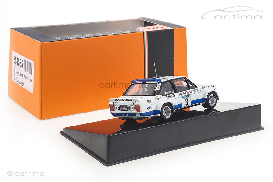 Fiat 131 Abarth RAC Rally 1979 Röhrl/Geistdörfer IXO 1:43 RAC259