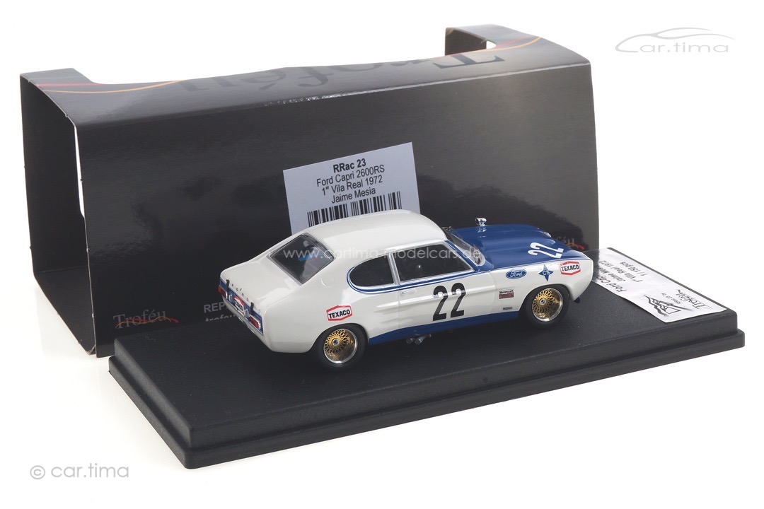 Ford Capri RS Winner Vila Real 1972 Jaime Mesia Trofeu 1:43 RRAC23