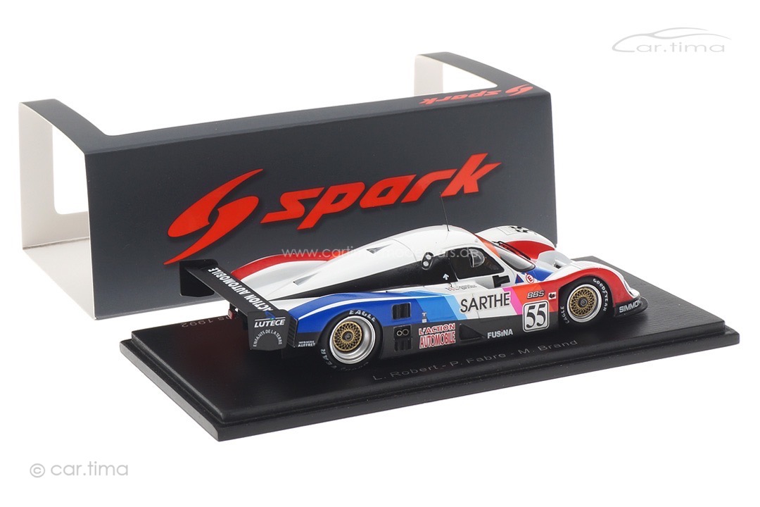 Courage C28S 24h Le Mans 1992 Robert/Fabre/Brand Spark 1:43 S3541