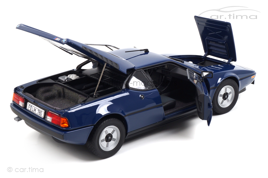 BMW M1 1980 blau Norev 1:18 183224