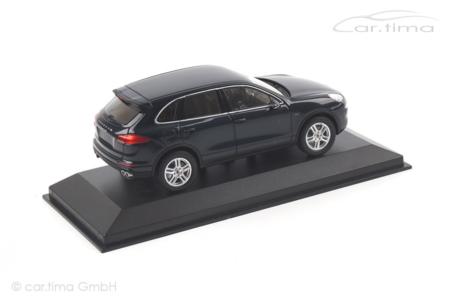 Porsche Cayenne Diesel S dunkelblau met. Minichamps 1:43 WAP0200080E