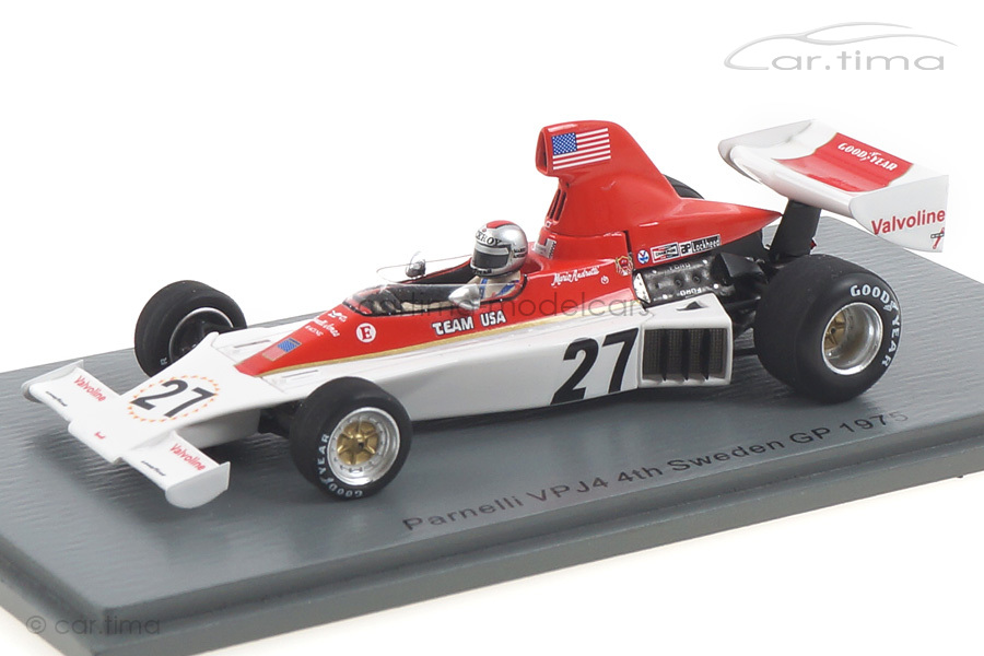 Parnelli VPJ4 GP Schweden 1975 Mario Andretti Spark 1:43 S1892