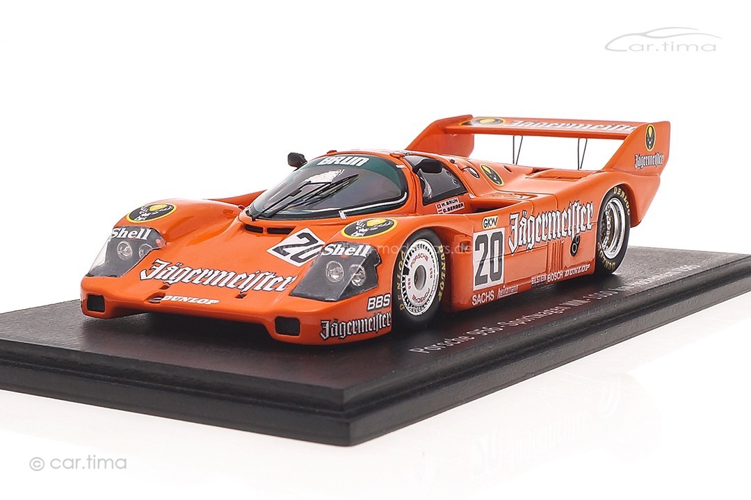 Porsche 956 Sportwagen WM 1000 km Hockenheim 1985 Berger/Brun Spark 1:43 CAP04311023