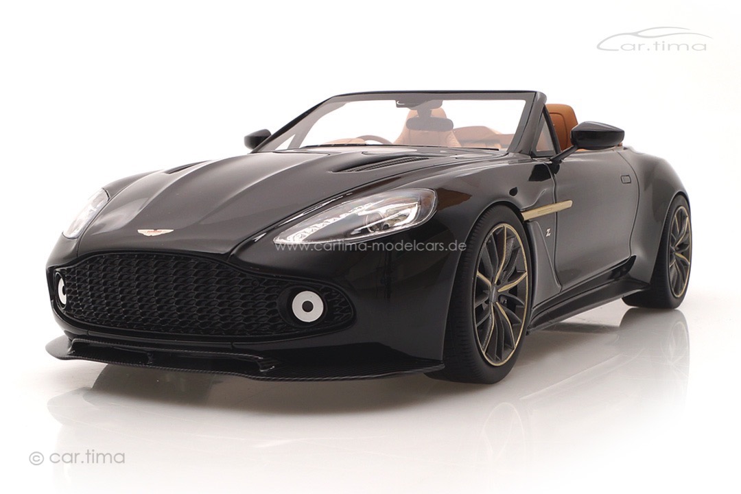 Aston Martin Vanquish Zagato Volante Scorching Black TopSpeed 1:18 TS0216