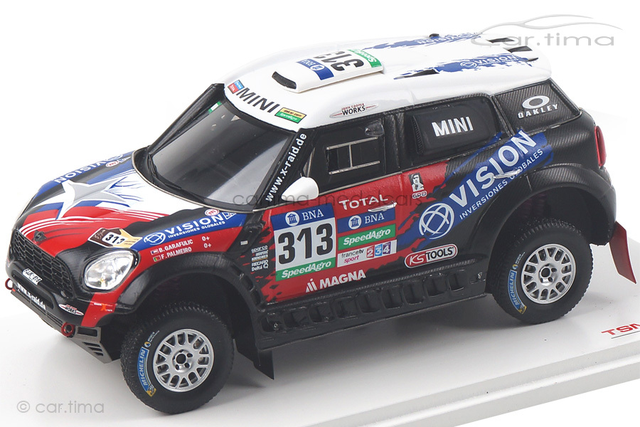 Mini All4 Racing Dakar Rally 2016 Garafulic/Palmeiro TSM 1:43 TSM430236