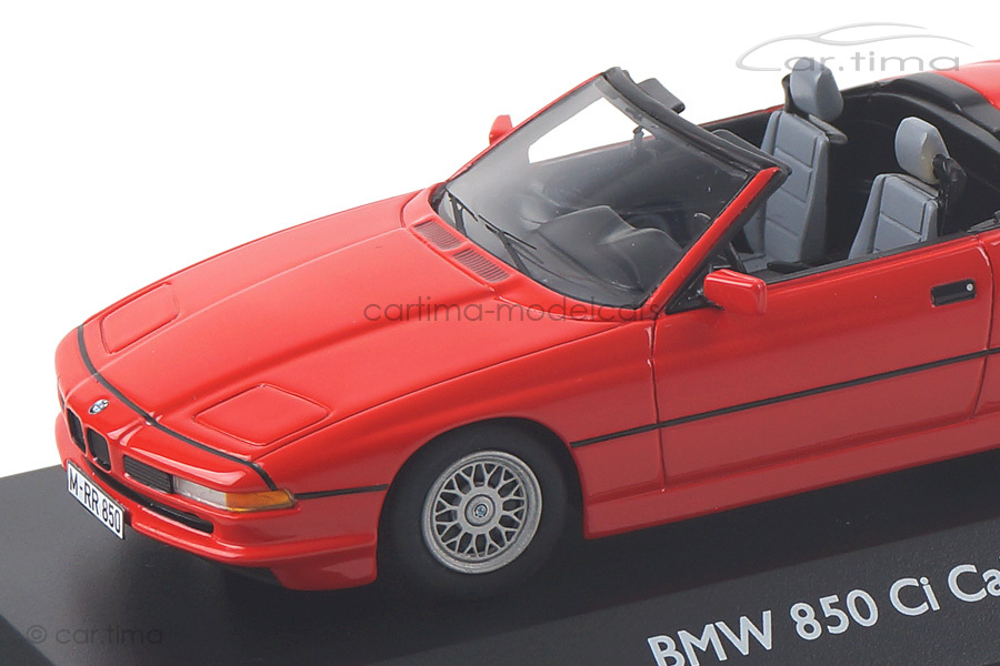 BMW 850 Ci Cabriolet rot Schuco 1:43 450902400