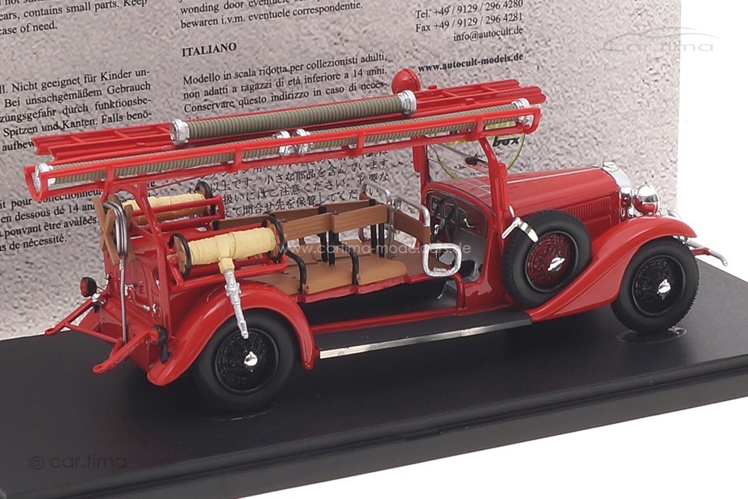 Tatra 70 Feuerwehr 1931 autocult 1:43 12014