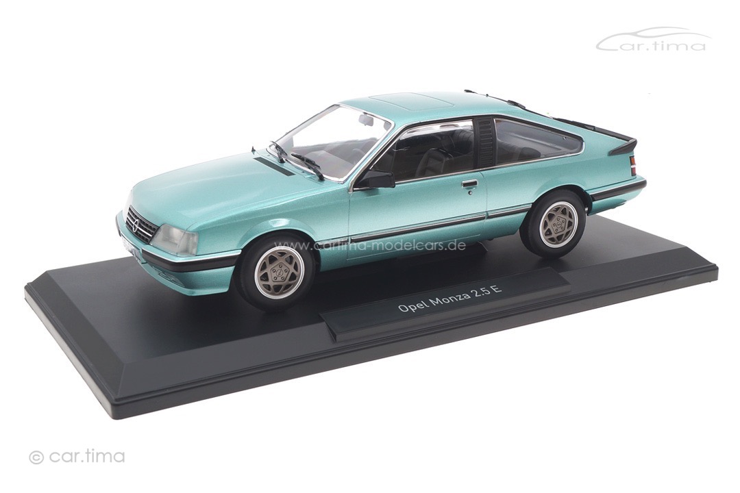 Opel Monza 2.5 E Beryll green met. Norev 1:18 183643